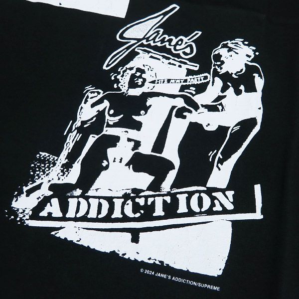 新品 SUPREME シュプリーム x JANE'S ADDICTION ジェーンズ