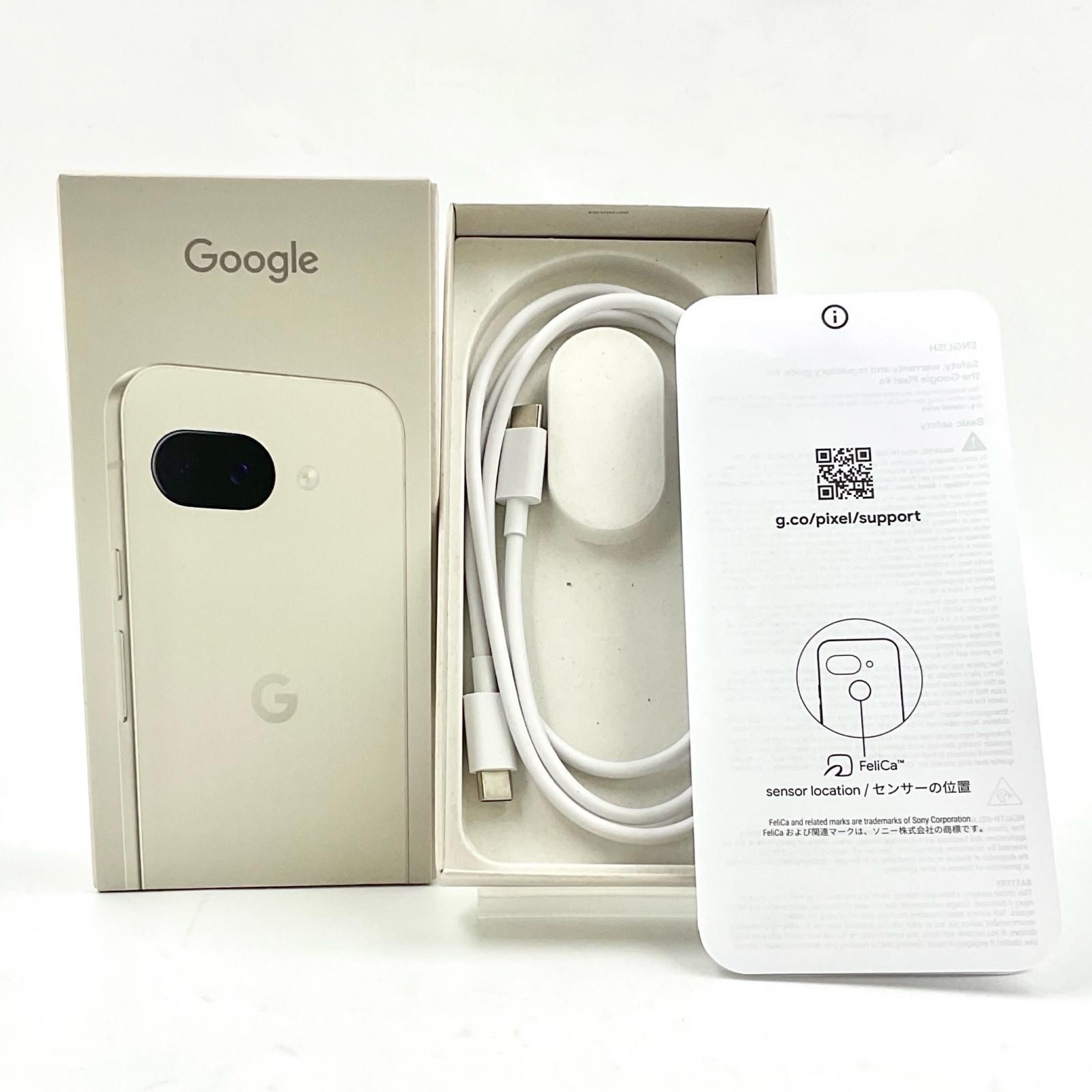 全額返金保証】【最速発送】Google Pixel 9a 128GB Porcelain SIM  
