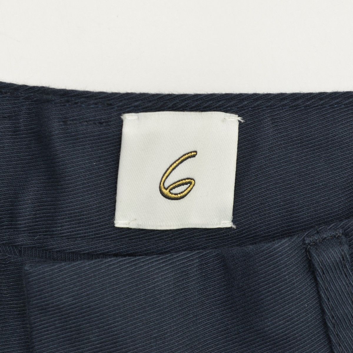 6(ROKU)UNITEDARROWS】23SS 86142020588 タック パンツ ネイビー 6(ROKU)UNITEDARROWS】23SS 86142020588 タック パンツ ネイビー