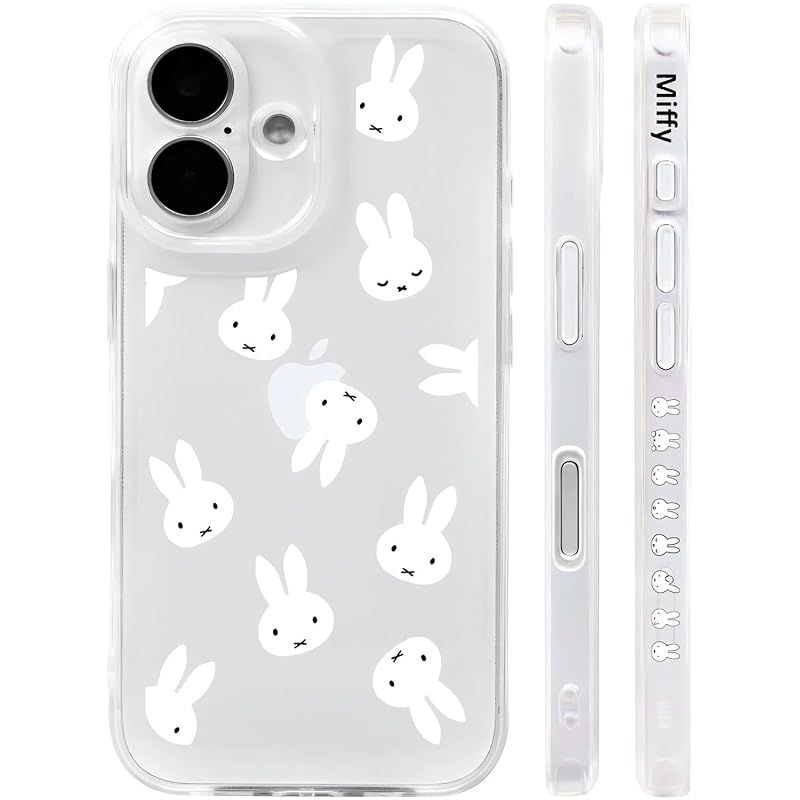 新品　ミッフィー iPhone16 Pro Max 用 ケース スマホケース キャラクター iphone16pro max 用 ケース アイフォン16 プロマックス 携帯 カバー かわいい おしゃれ 【全機種対応】 ケース 側面設計 TPU レ