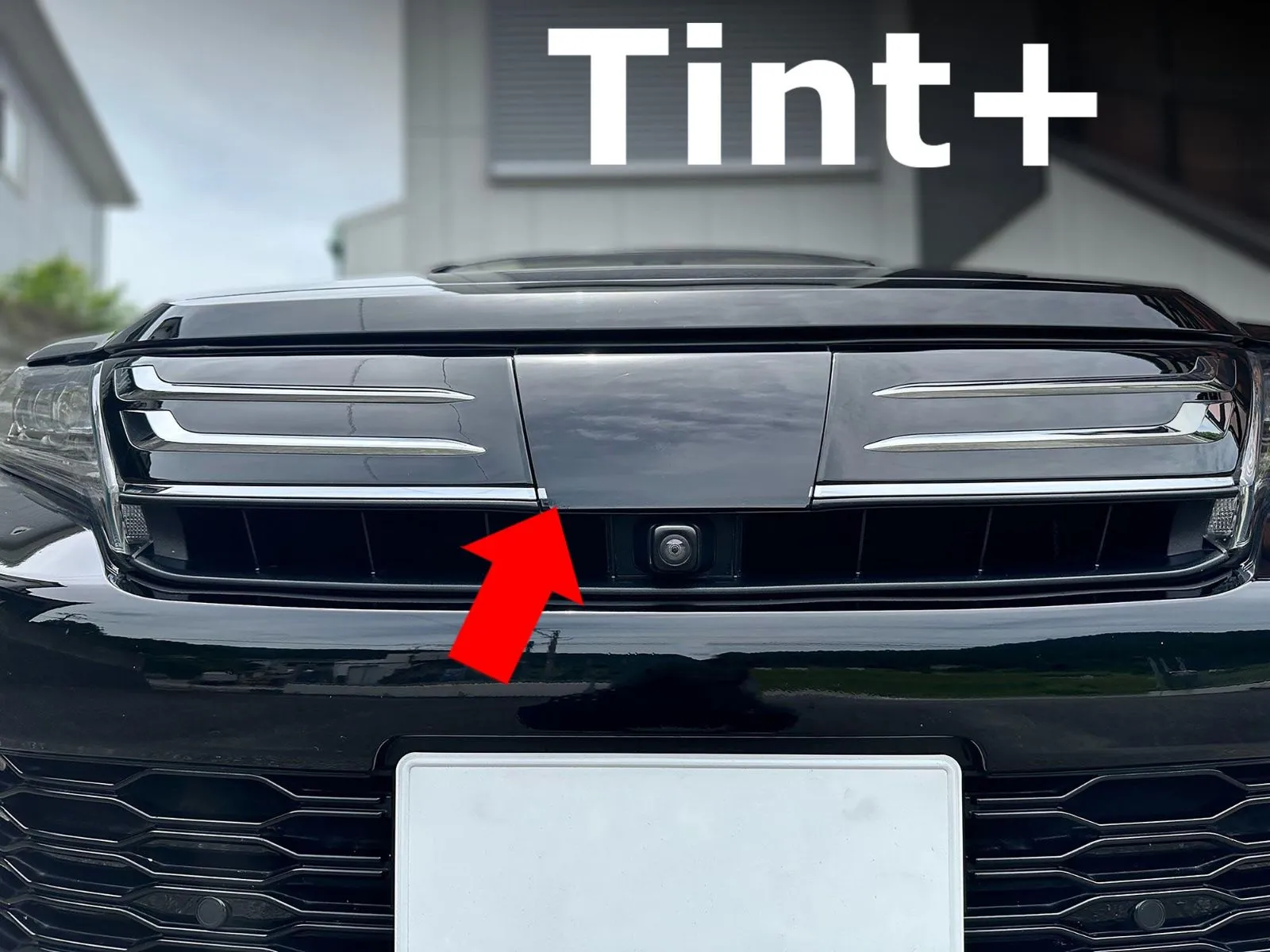 ハリアー60後期　バンパー エンブレム付き Tint+ トヨタ ハリアー 60系 後期 フロントエンブレム 用