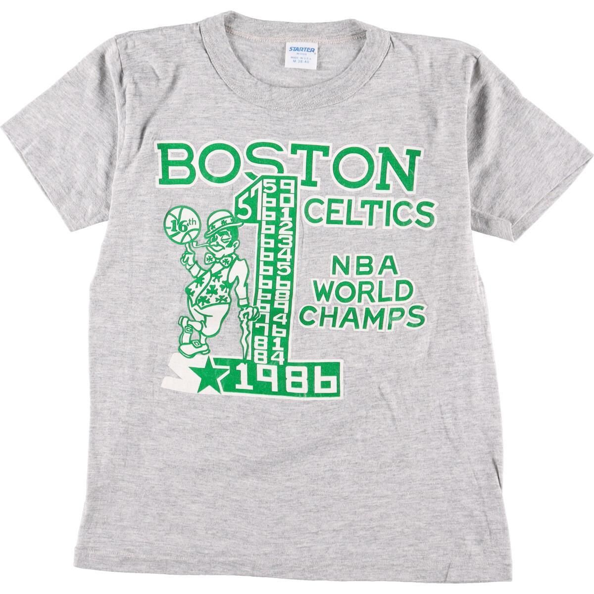 古着 80年代 スターター Starter NBA BOSTON CELTICS ボストン 
