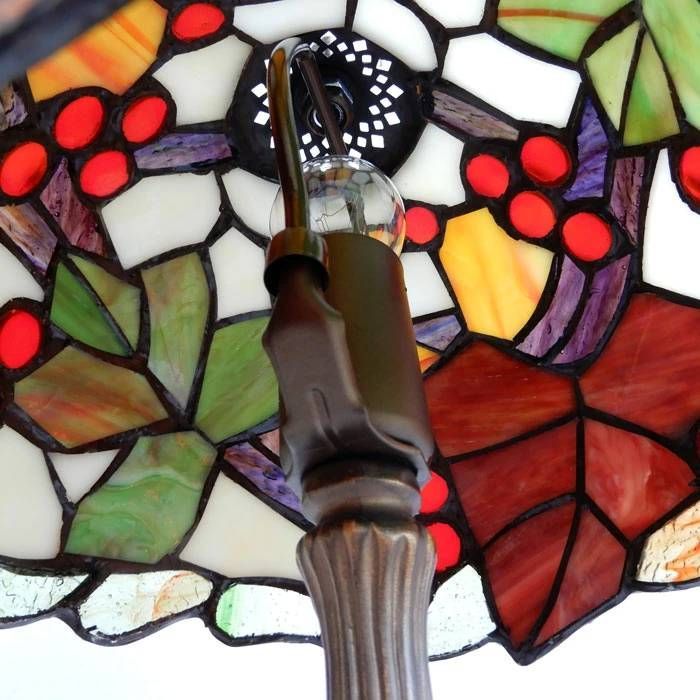 ステンドグラス ランプ ステンドランプ おしゃれ 葡萄 ぶどう ブドウ