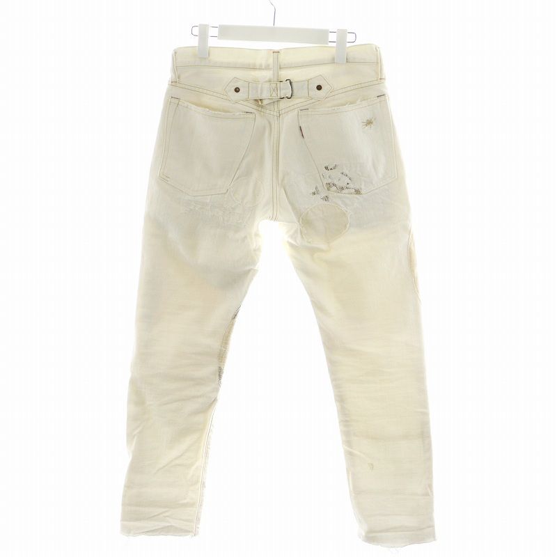 KAPITAL BORO 希少 デニムパンツ 襤褸 キャピタル XS 岡山 パッチ