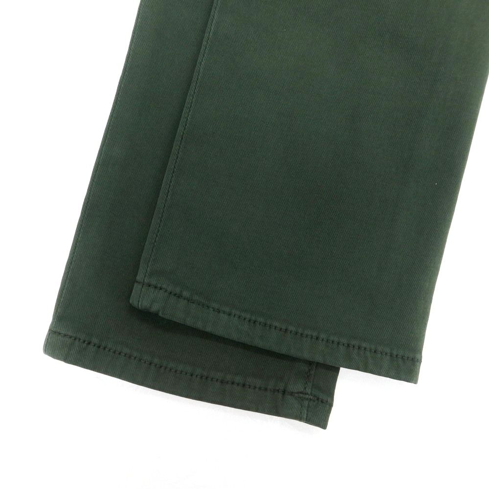 5ポケットパンツ ダークグリーン