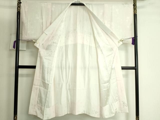 平和屋着物□上質な長襦袢 無双仕立て 夢もよう 地紋起こし 舞桜