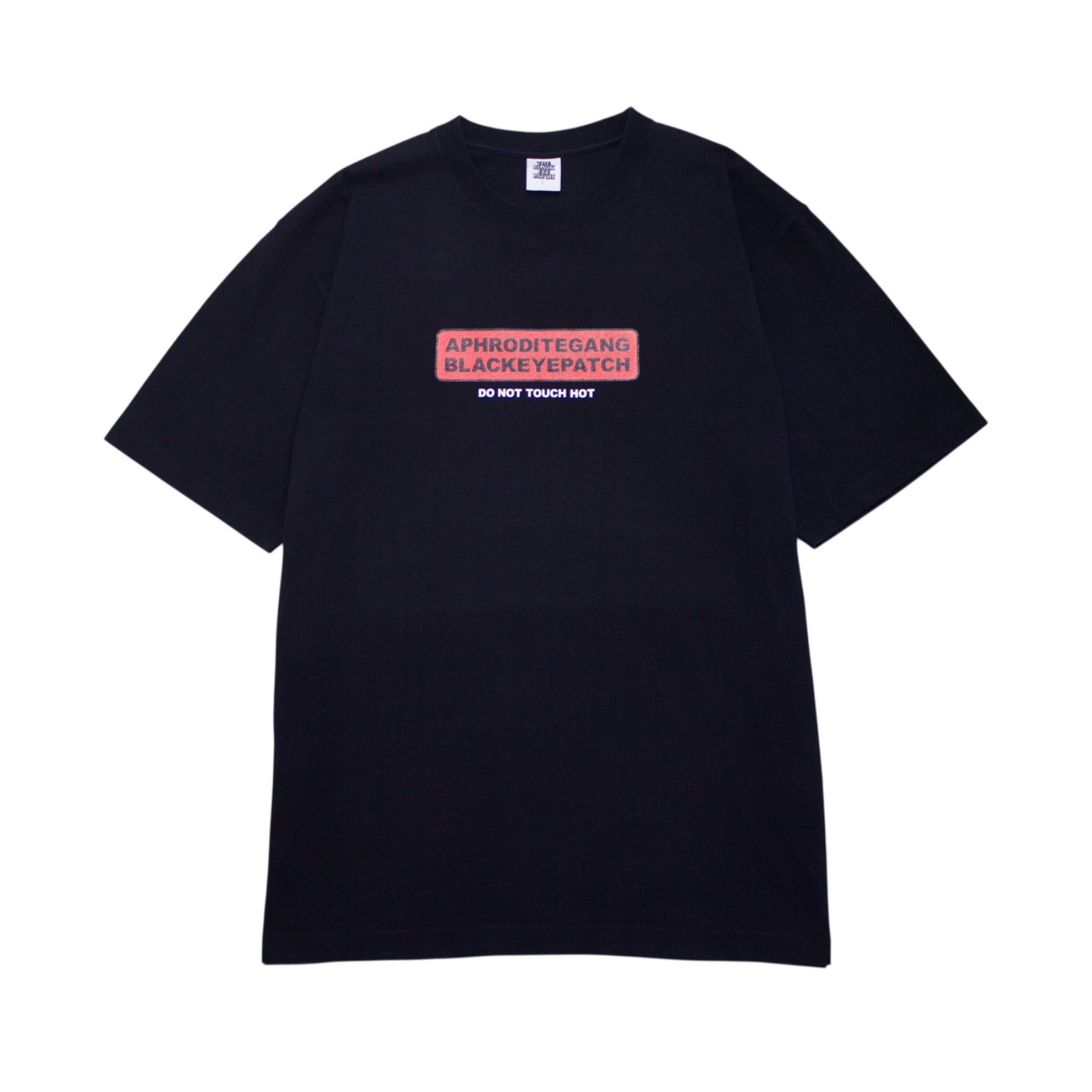 BLACK EYE PATCH ブラックアイパッチ×APHRODITEGANG 舐達麻 Tシャツ 黒 L