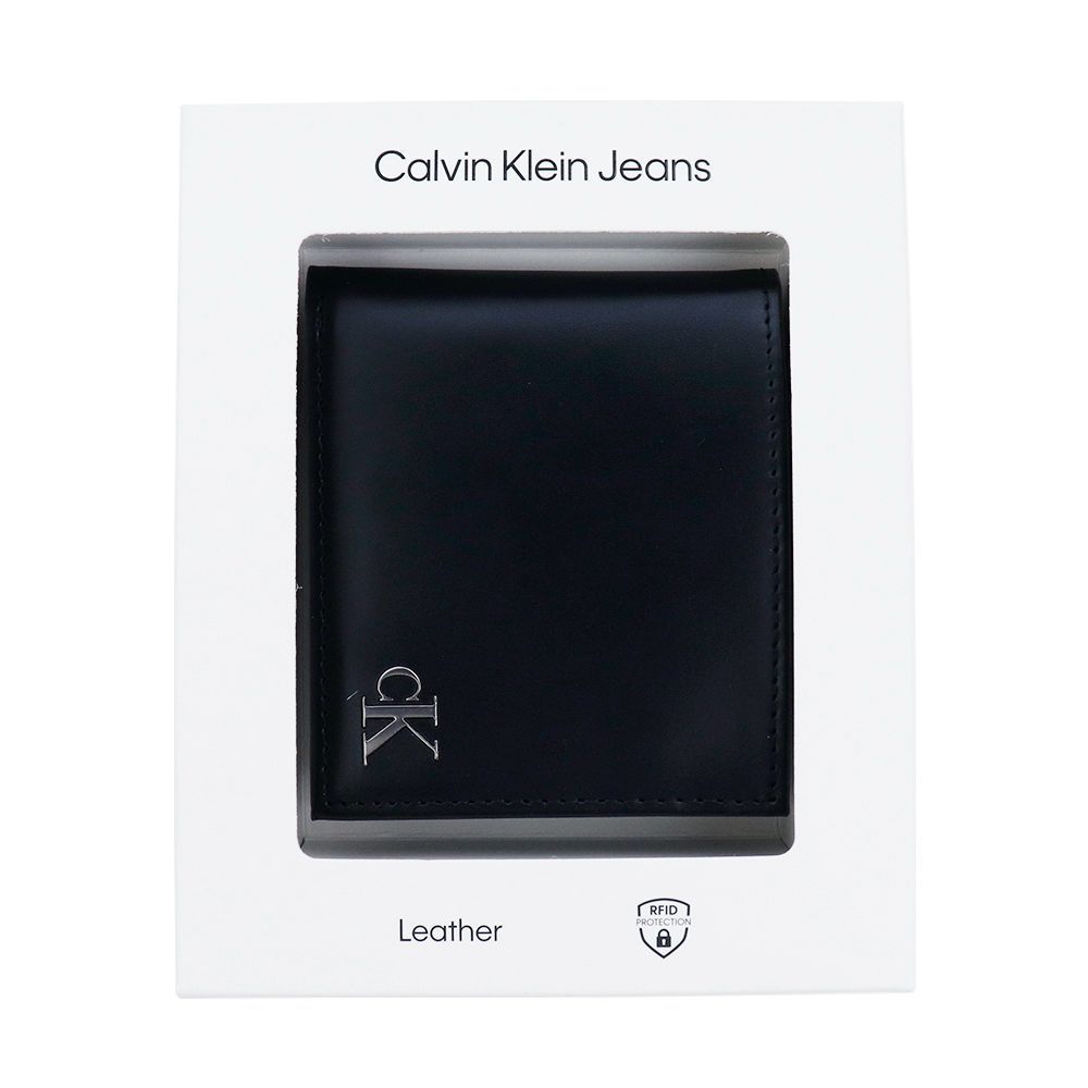 Calvin Klein RFID保護 黒長財布 箱付き - メルカリ