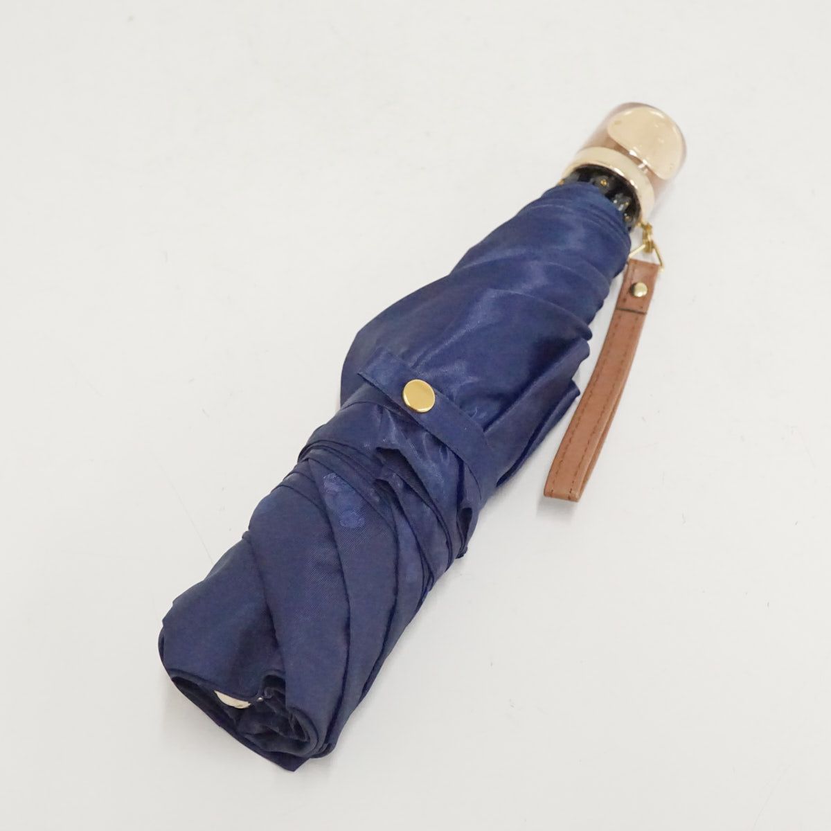 新品未使用タグ付　日本製　ポロラルフローレンジャカード織長傘　大変上品なネイビー MOONBAT｜POLO RALPH LAUREN (ポロ ラルフローレン) 雨傘 長傘