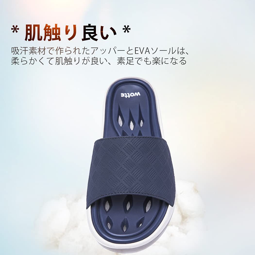 Ranberone サンダル 水切り バススリッパ 超軽量 穴あき滑り止め 履きやすい ベランダサンダル 防臭衛生 スリッパ ベランダ 室内用 男女兼用