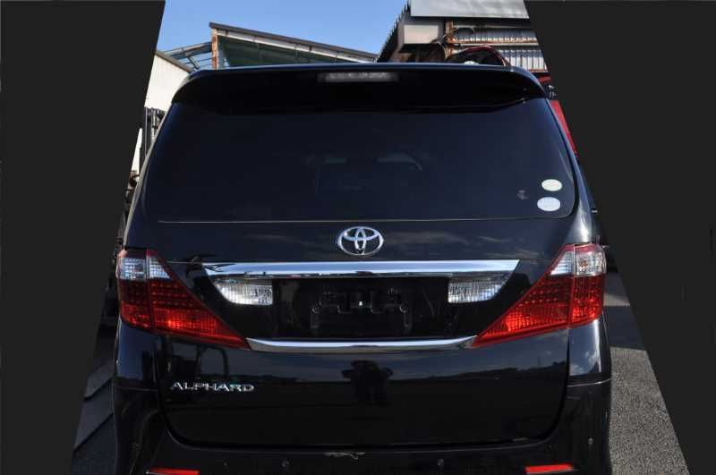 リアゲートパネル バックドア パワーゲート ヒンジ付 202 黒 ANH20W アルファード 240S 前期 67005-58140 s021328K