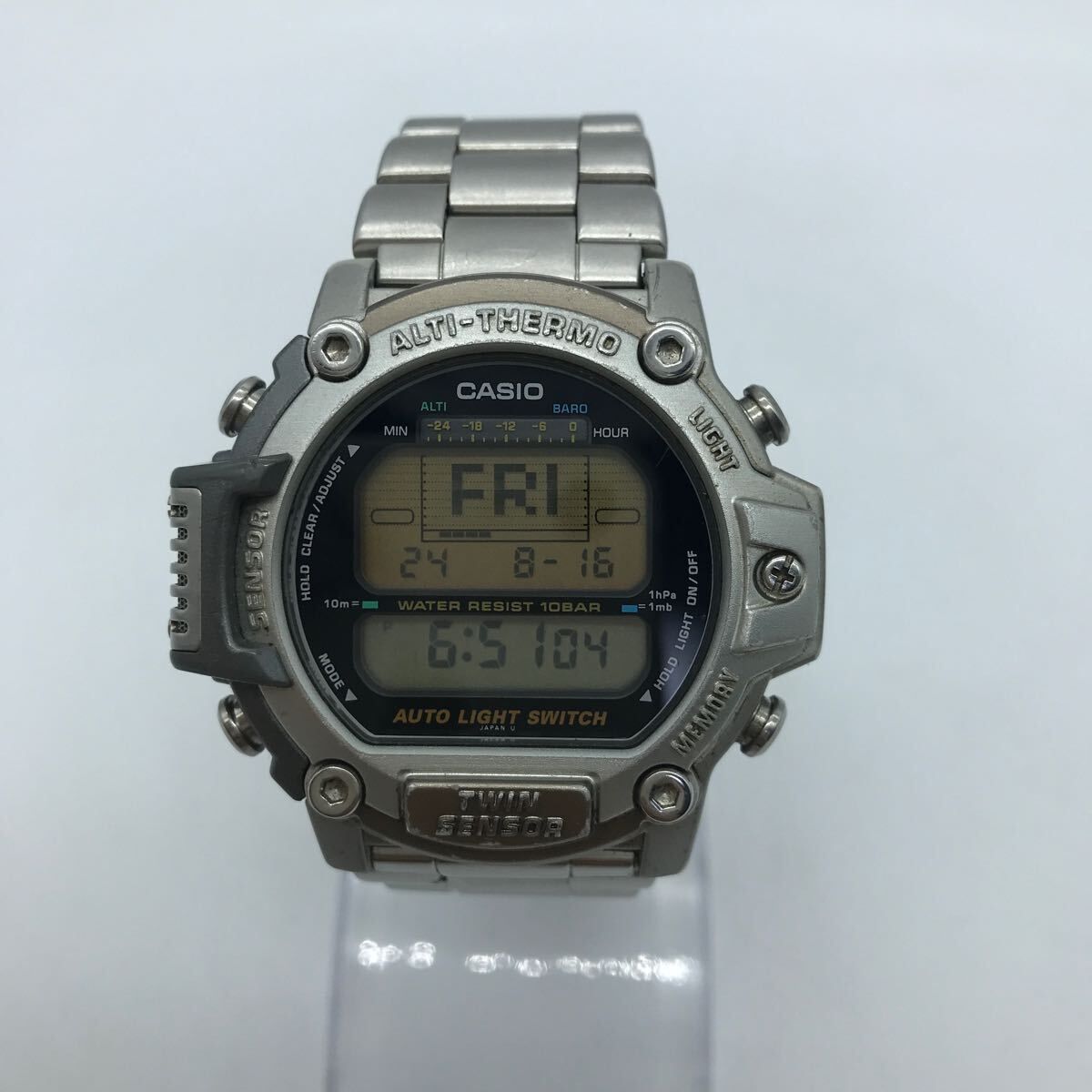  CASIO PRO TREK カシオ プロトレック　PRT-300 1406 腕時計 動作品 使用感