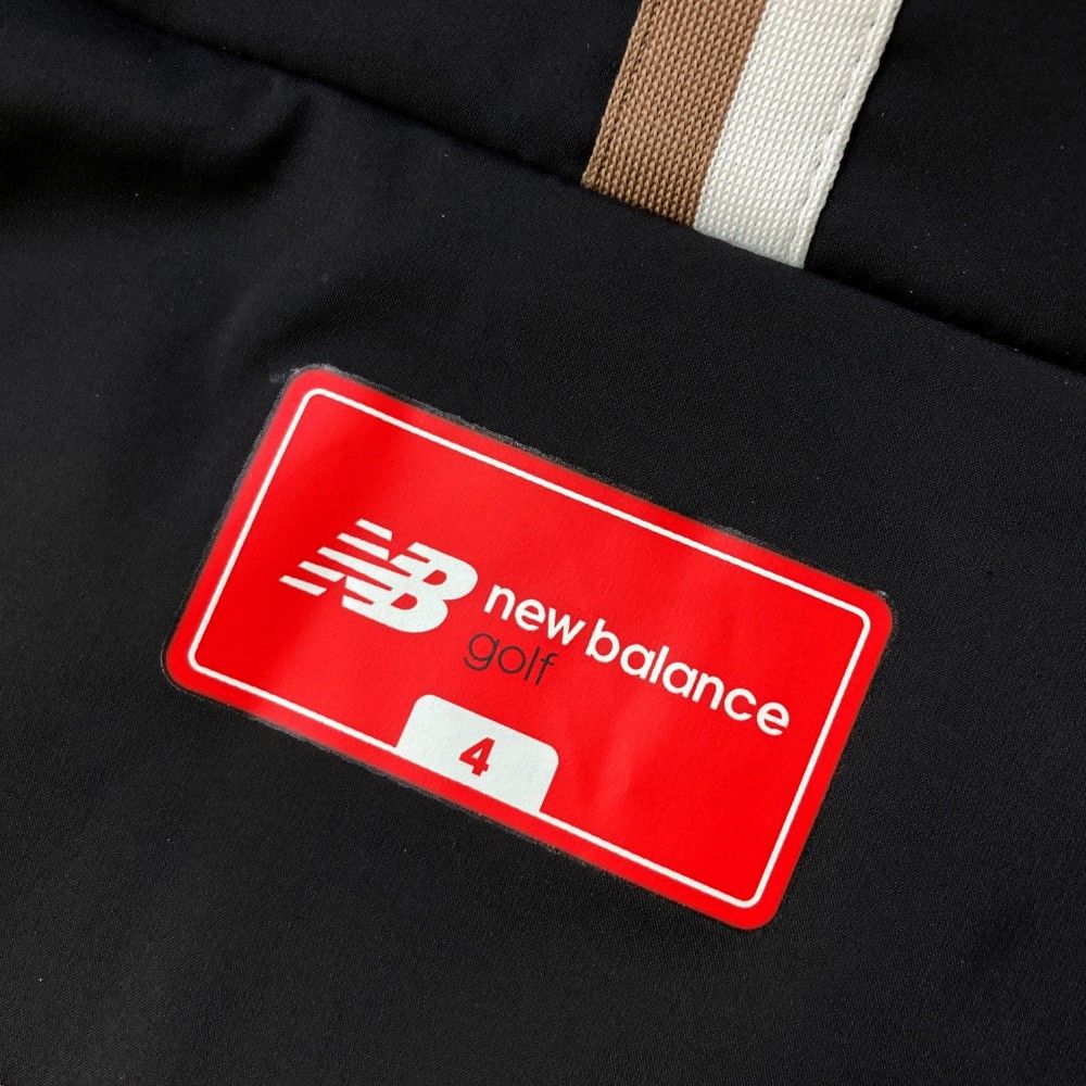 サイズ：4 NEW BALANCE GOLF ニューバランス 2024年モデル 裏メッシュ ジップジャケット  ブラック系 [240101472350] ゴルフウェア メンズ ストスト サイズ：4 NEW BALANCE GOLF ニューバランス 2024年モデル 裏