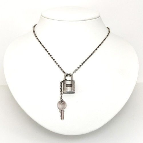 値下げ！HERMES エルメス アミュレット パドロック ネックレス