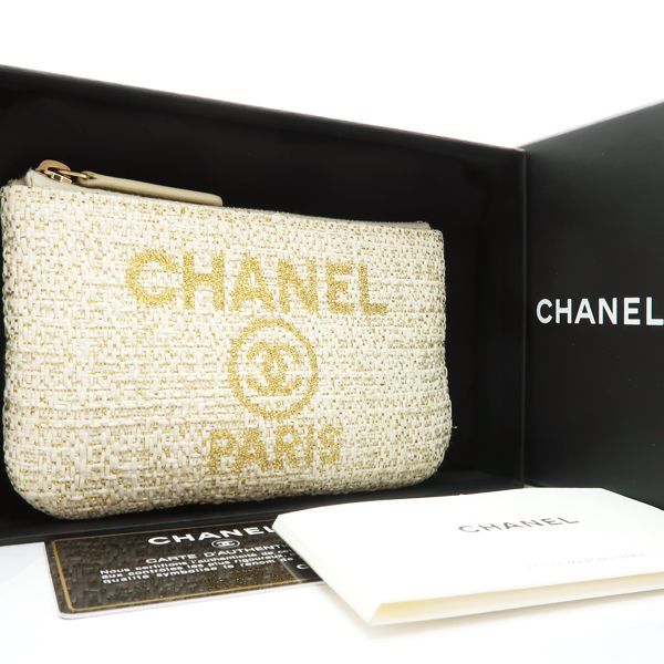 シャネル ツイード ドーヴィル ポーチ 楽天市場】【新品未使用品】【バッグ】CHANEL シャネル