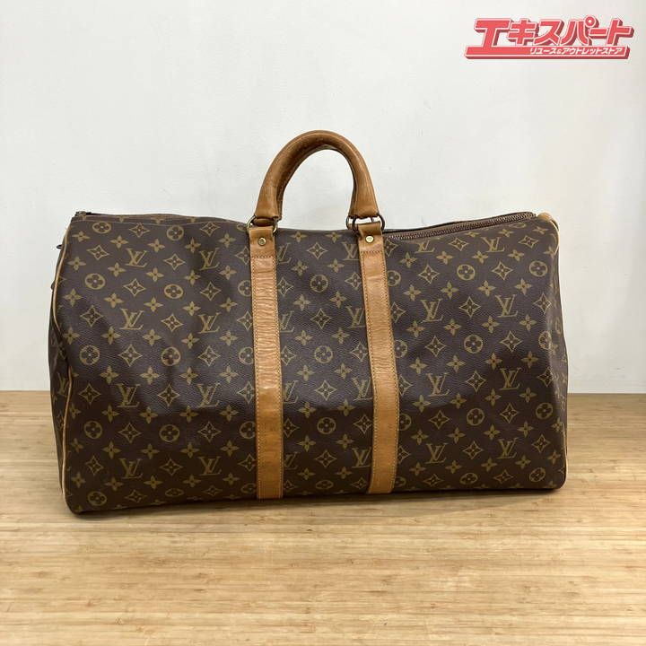 LOUIS VUITTON ルイヴィトン キーポル55 モノグラム M41424 ボストンバッグ 1980年以前 USA限定 紙タグ TALONジップ ミスマ店