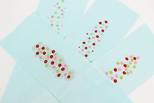 メール便送料無料　呉服屋 訳あり 加藤萬謹製 正絹 子供用 半衿 刺繍 半襟 女児 女の子 雑誌 美しいキモノ に長襦袢・風呂敷・ガーゼ製品など多数掲載有名メーカー 送料込み