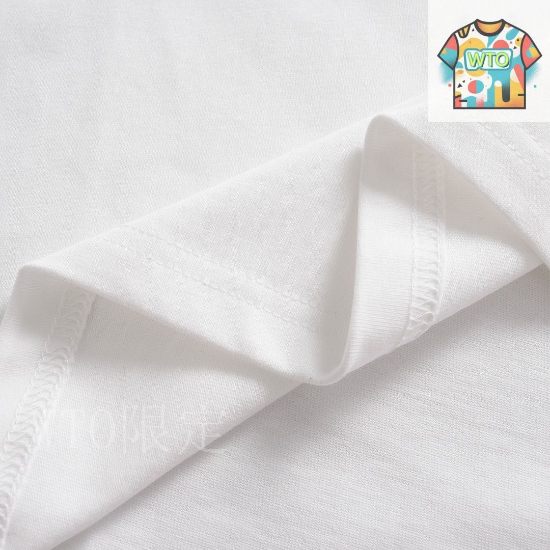 今日特価】Louis Vuitton LV Logo Print ショートスリーブ-1