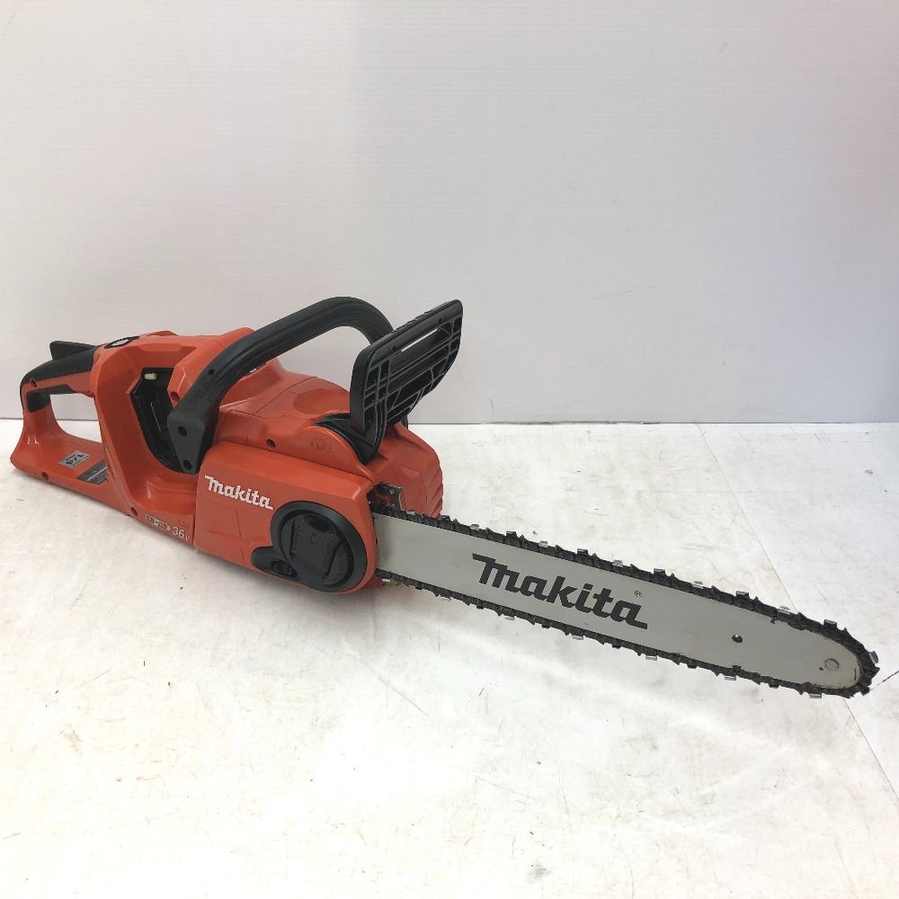 makita マキタ 18V×2対応 18V 18V 350mm 充電式チェンソー 赤 本体のみ MUC353D