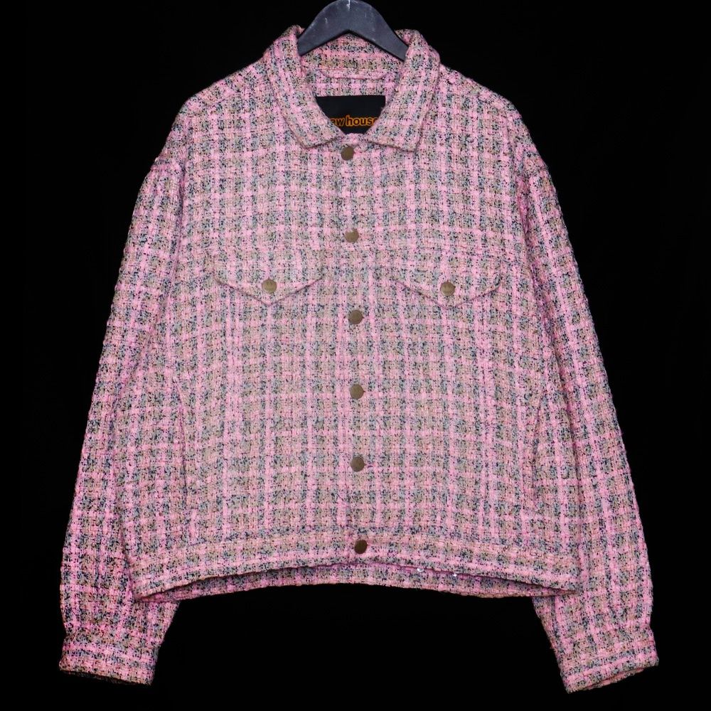 DREW HOUSE boucle mascot oversized trucker jacket Mサイズ - メルカリ