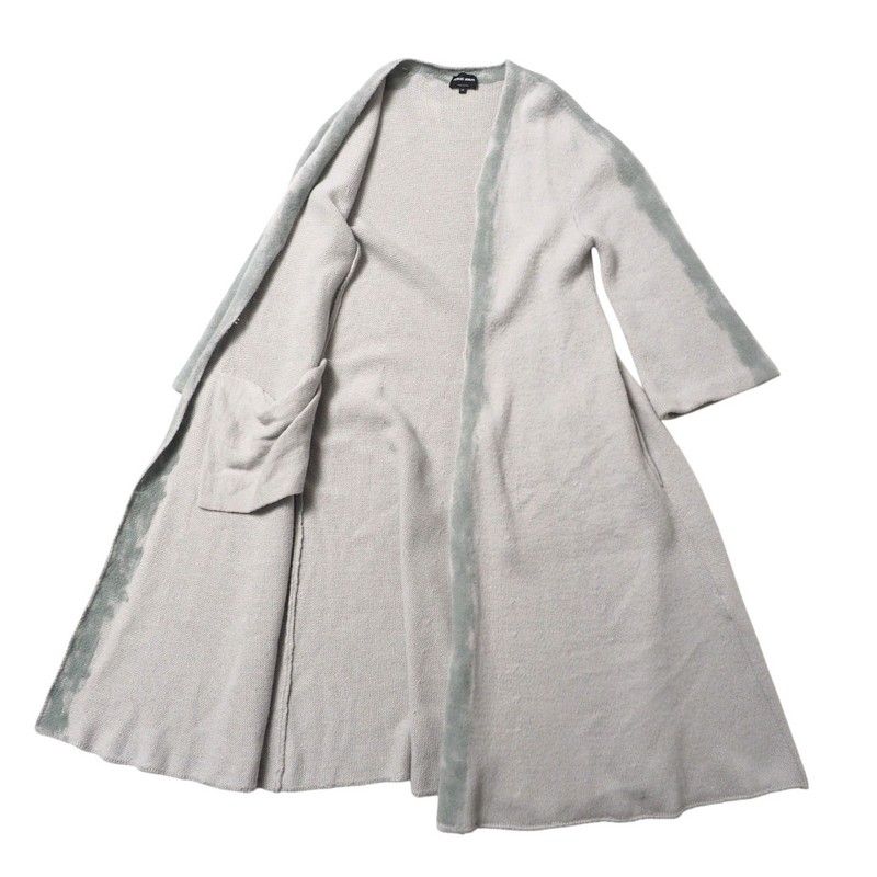 GIORGIO ARMANI - ■美品■GIORGIO ARMANI ジョルジオアルマーニ ニット サイズ42 ロングニットカーディガン コート アルパカ イタリア製 ブランド古着【中古】20250227/RA3588 □美品□GIORGIO ARMANI ジョルジオアルマーニ ニット サイズ42