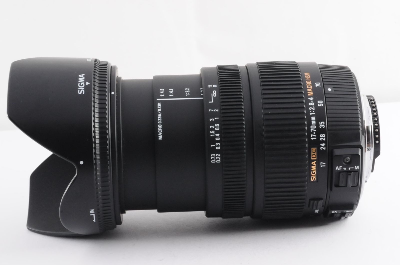 シグマ SIGMA カメラレンズ 17-70mm 中古シグマ 17-70mm F2.8-4 DC ☆極