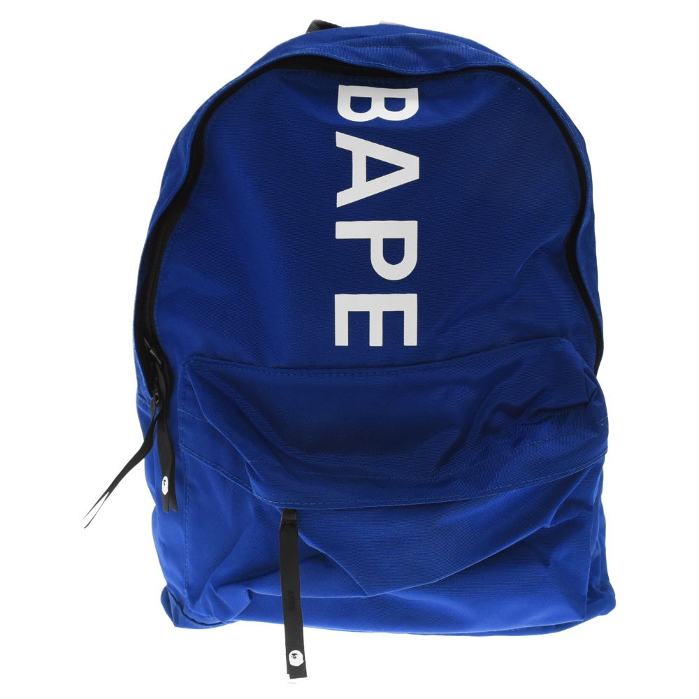 Backpack BAPEロゴ バックパック リュック ブルー