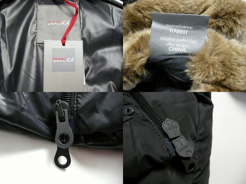デュベティカ DUVETICA Carys ブラック　美品 サイズ50 (女性2XL-3XL相当)□新品□デュベティカ DUVETICA