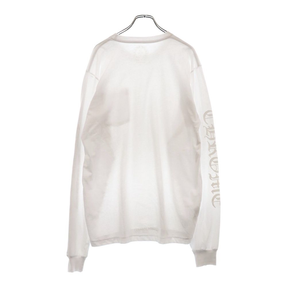 クロムハーツ ロンT “F*CK YOU” XL ホワイト 正規品 中古 長袖 クロムハーツ ロンT “F*CK YOU” XL ホワイト 正規品 中古 長袖