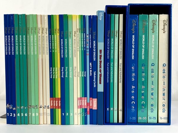 【かまし】ディズニー英語　2017年　MTDSGAQL セット DWE MDTSGAQL ディズニー 英語システム 2017年頃 英語 教材 中古