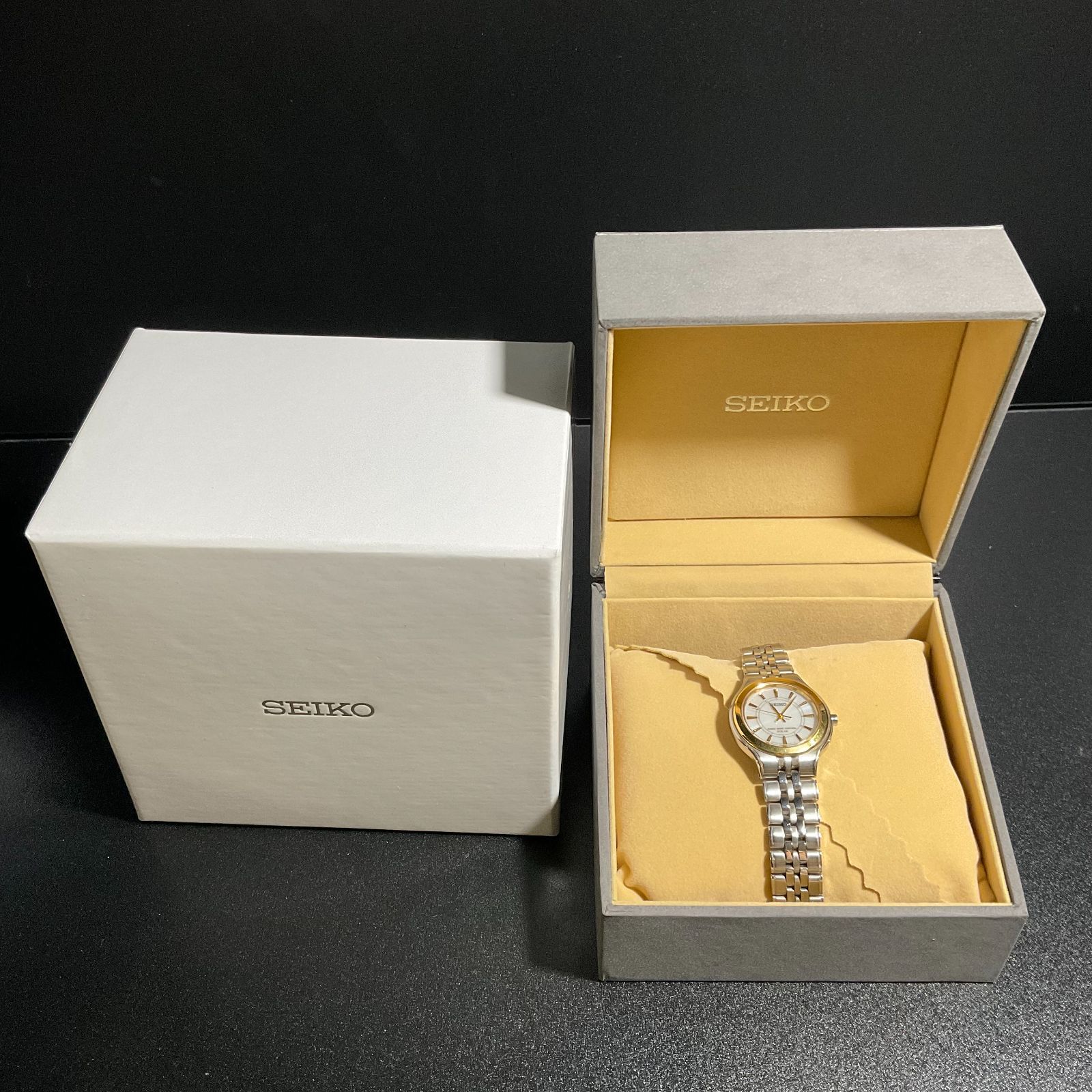 セイコー クォーツ 時計 稼動 B25101110