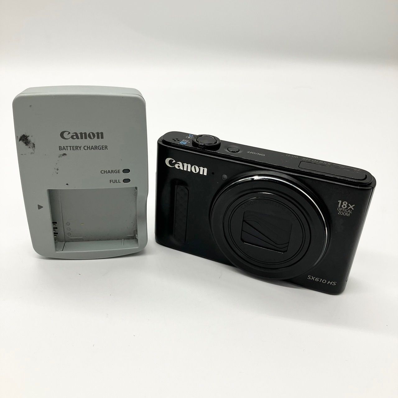 Canon デジタルカメラ PowerShot SX610 HS ブラック 光学18倍ズーム PSSX610HS(BK)