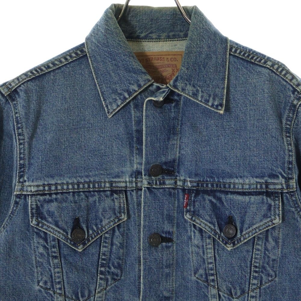 LEVI’S リーバイス デニムジャケット 36 ビッグE 71557 日本製 Levi's (リーバイス) 90s 71557 BIG E サードモデル ボタン裏