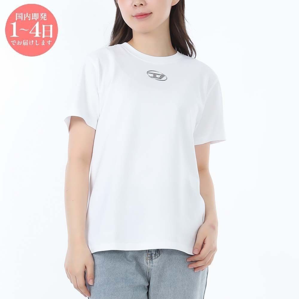 DIESEL ディーゼル A16841 0CLBR 100 T-REGS-OD-Q1 Tシャツ 半袖 レディース