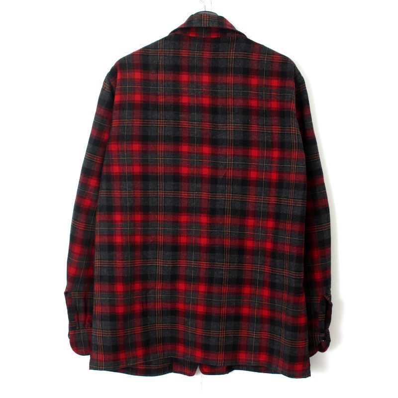 美品 70s ビンテージ PENDLETON チェックジャケット M / RRL 古着 70s Pendleton レトロ チェック ウール テーラード