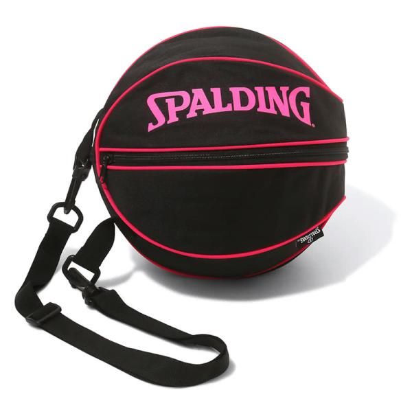 SPALDINGボールバッグ ピンク バスケットボール1個収納 スポルディング49-001PK正規品