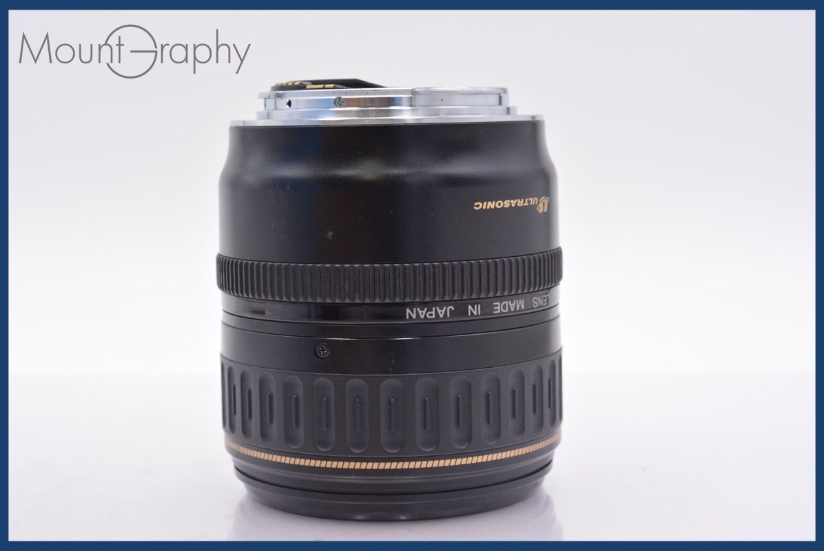 上 キヤノン Canon EF 28-80mm F3.5-5.6 USM 前後キャップ-レンズフィルター付 完動 同梱可 am359