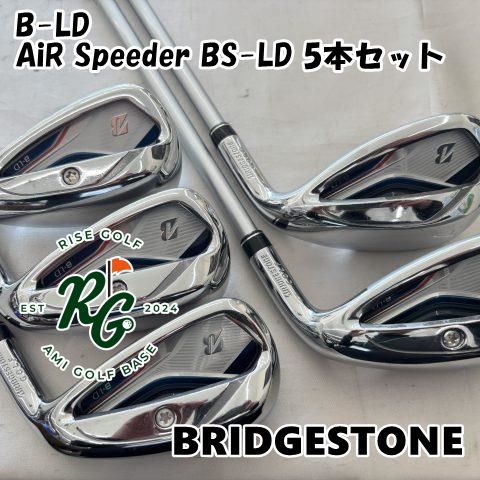 【中古】レディースアイアンセット ブリヂストン B-LDAiR Speeder BS-LD 5本セットA29[3415]