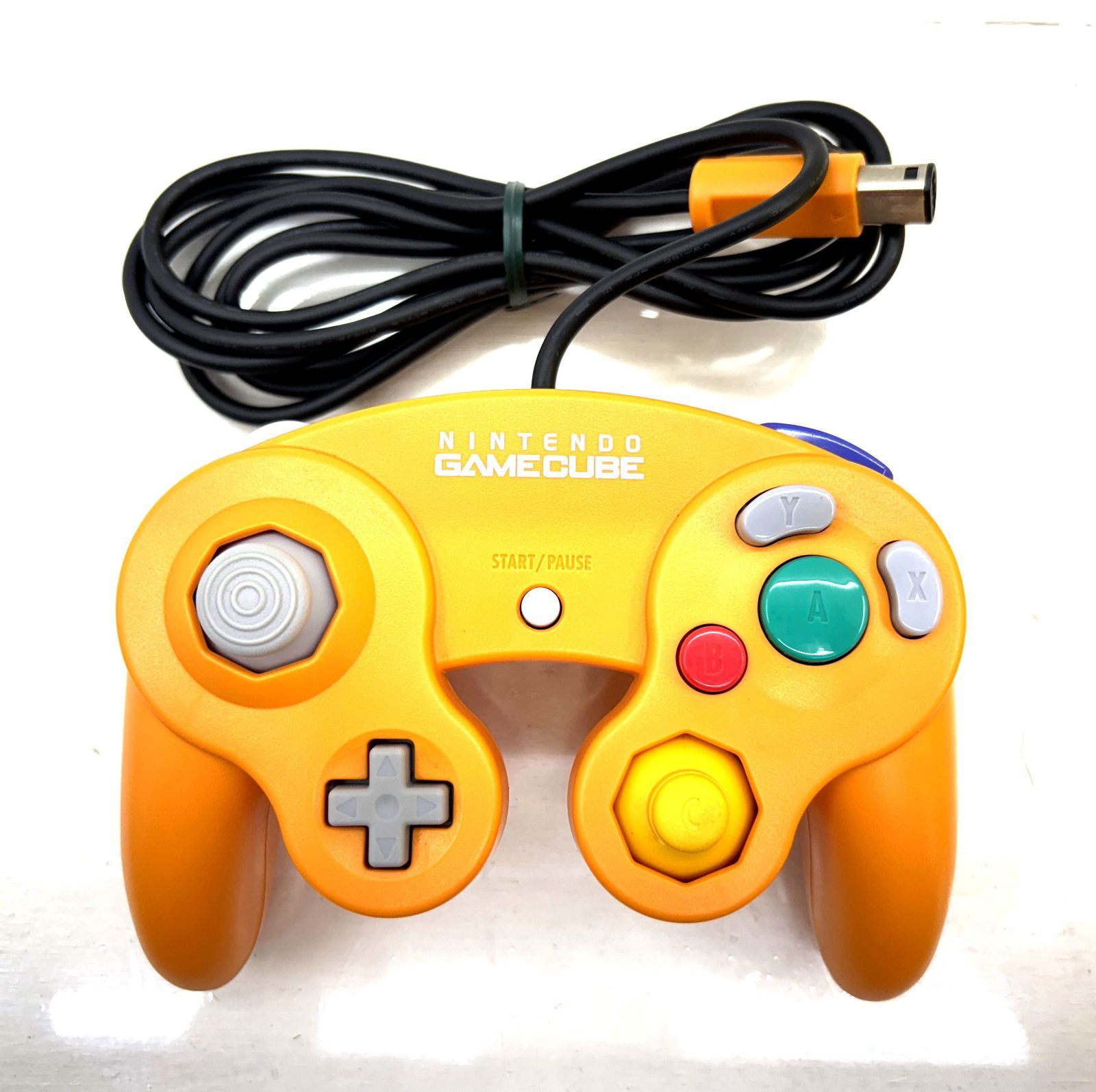 動作確認しましたNintendo GameCube オレンジ 本体セット（動作確認 