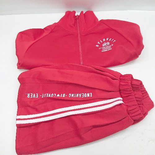 ◇ ⊇ by LOVEiT バイ ラビット キッズ ミニ丈 セットアップ サイズ140