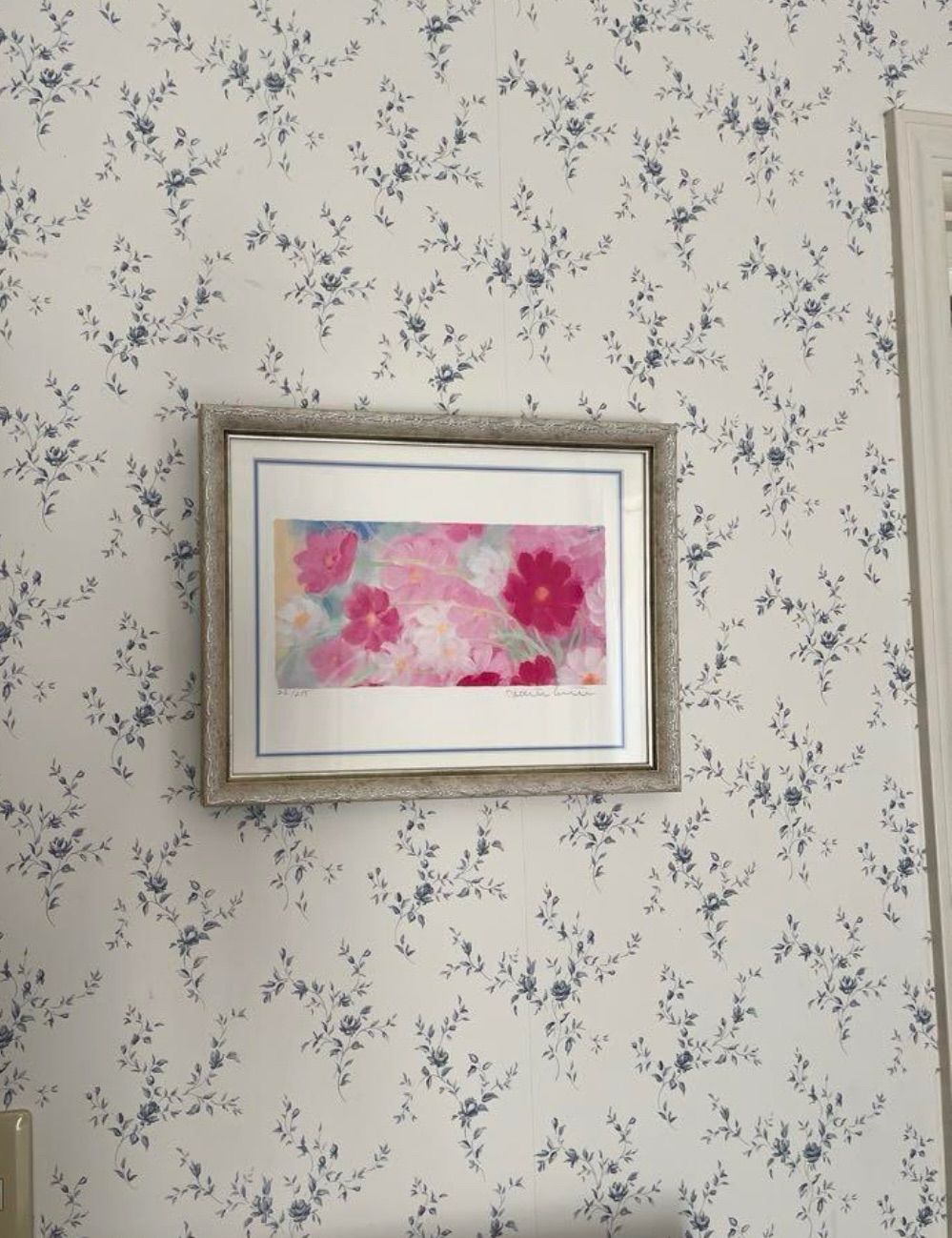 新品額入り版画 ジニー・キム 証明書・直筆サイン・エディション番号有