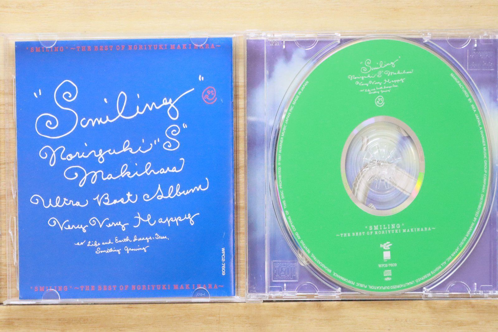 国内盤CD☆槇原敬之/Noriyuki Makihara□ SMILING～THE BEST OF