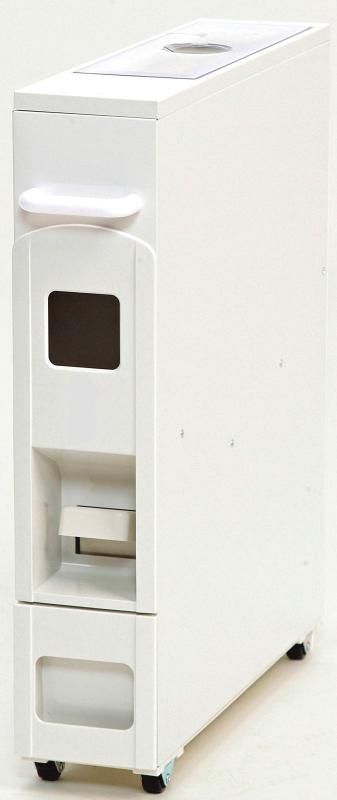 SAMICK サミック スリムライスディスペンサー6kg 稼働タイプ キャスター付 RN-368-S ホワイト