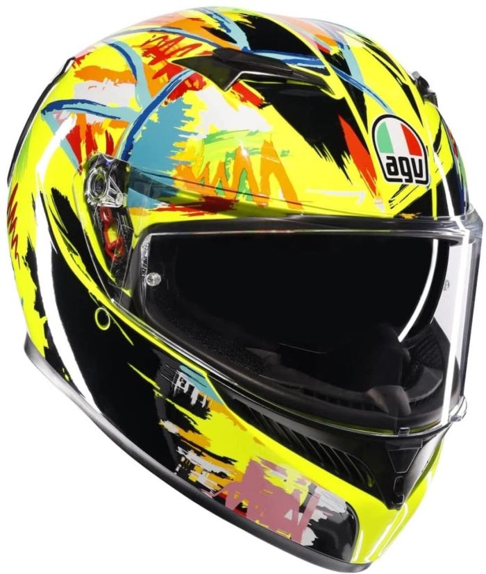 4営業日で発送 エージーブイ Agv K3 AGV JIST MPLK Asian Fit 003-ROSSI WINTER TEST 2019 XL