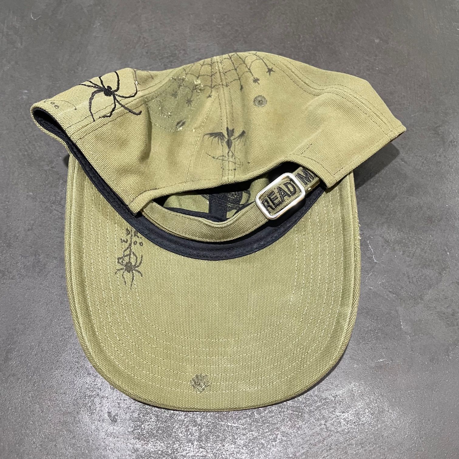 READYMADE  Dr Woo Cap  レディメイド　キャップ　帽子 READYMADE レディメイド / Dr.WOO / CAP TATOO / ロゴ刺繍