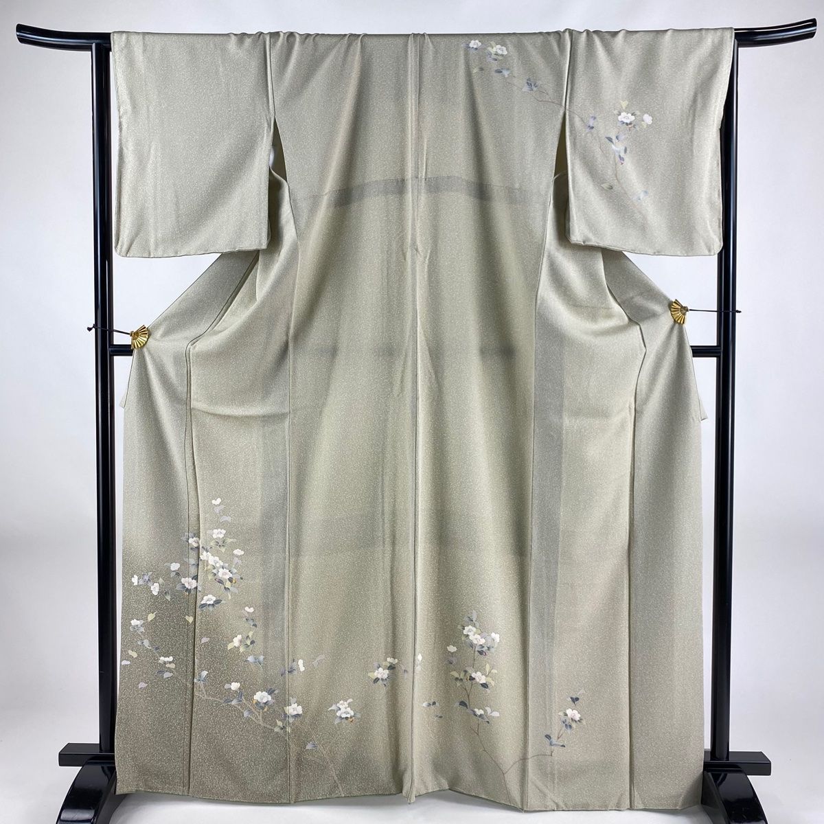 訪問着 身丈160cm 裄丈64.5cm 正絹 秀品 【中古】（訪問着 身丈155.5cm  