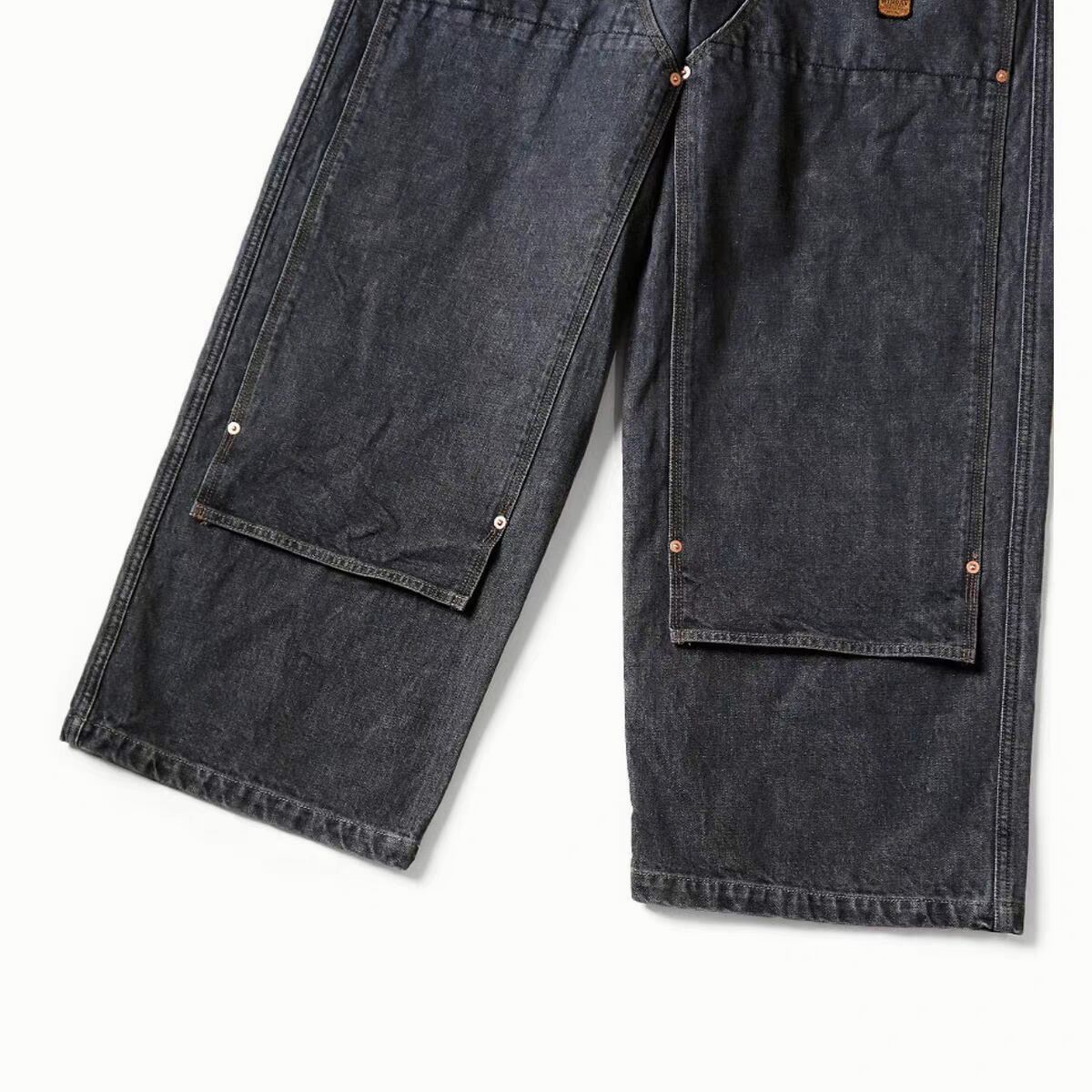 Kapital 14oz Denim W-Knee Easy Baggy Pants - メルカリ