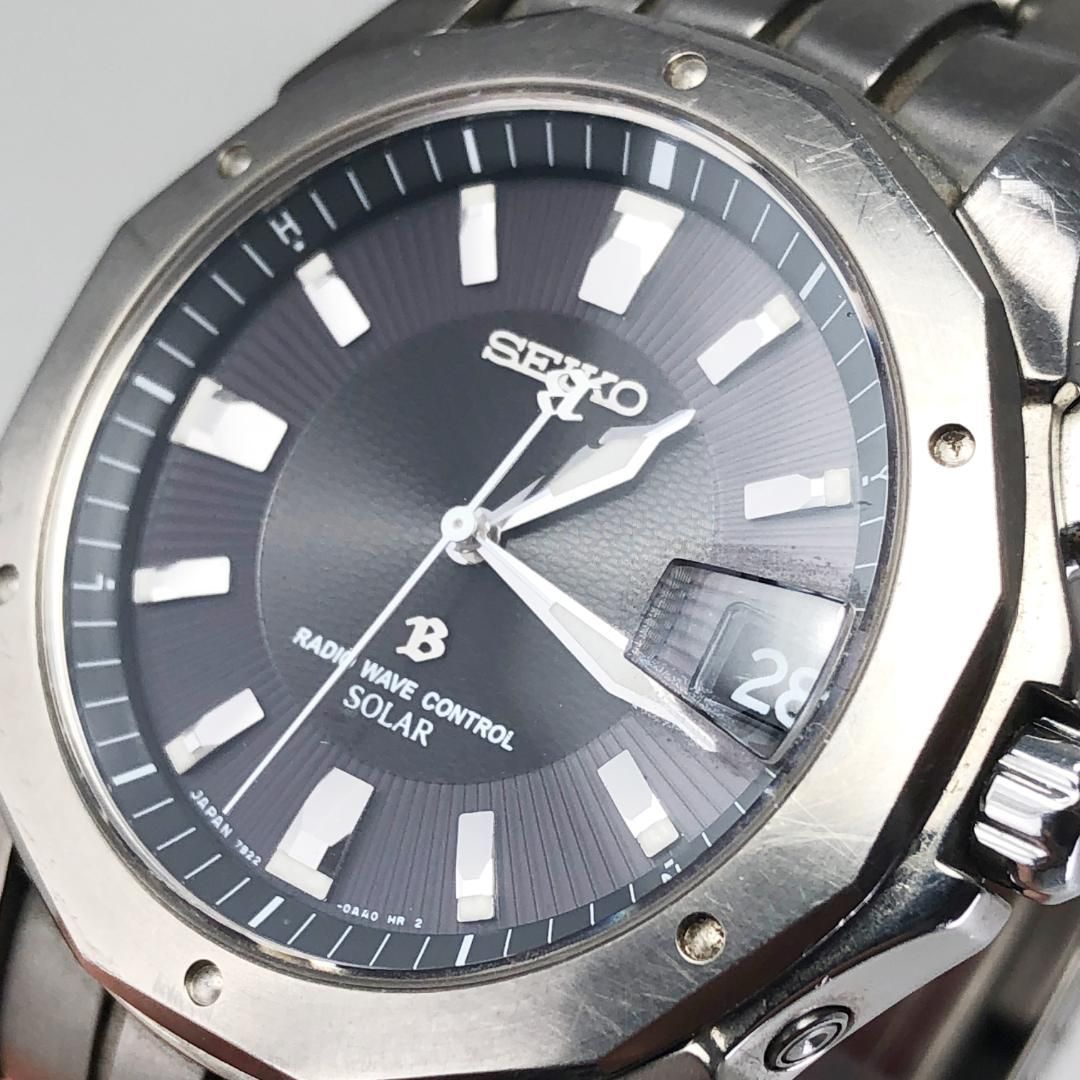 SEIKO セイコー／メンズ 腕時計／ブライツ 7B22-0AC0／ソーラー
