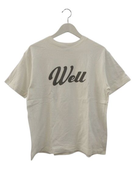 DEUXIEME CLASSE - 【美品】  Deuxieme Classe / ドゥーズィエムクラス | AMERICANA 別注 Well ロゴ クルーネックカットソー | グレージュ | レディース 美品】 Deuxieme Classe / ドゥーズィエムクラス | AMERICANA