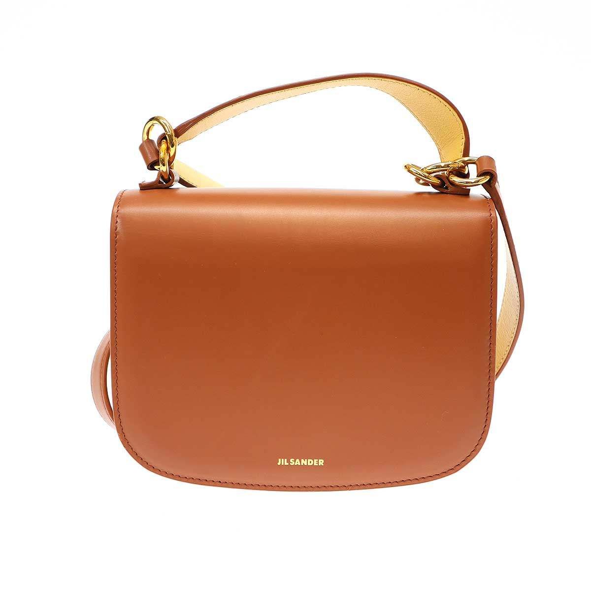 JIL SANDER ジルサンダー TAOS BAG ショルダーバッグ ブラウン - メルカリ